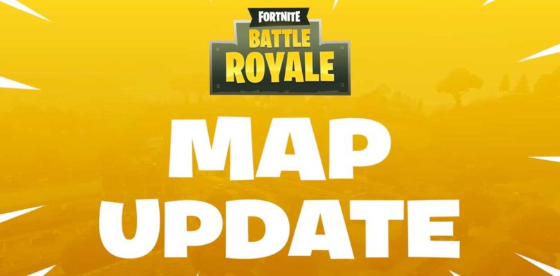 Fortnite Battle Royale actualiza su mapa de juego