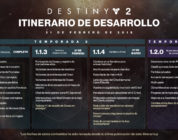 Destiny 2 modifica su hoja de ruta para 2018