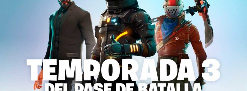 Fortnite trae la temporada 3 del Battle Royale ademas de monturas y nuevos héroes para el PvE