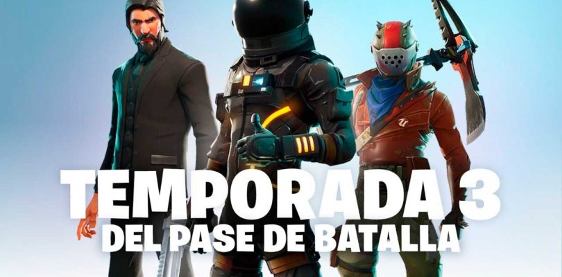 Fortnite trae la temporada 3 del Battle Royale ademas de monturas y nuevos héroes para el PvE