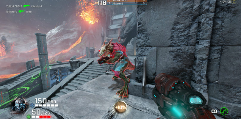 Quake Champions añade nuevos modos: sin habilidades, de «baja instantánea», 2vs2 y mucho más