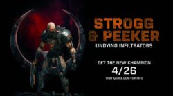 El parche de abril de Quake Champions llega con Strogg, nuevo mapa y arma