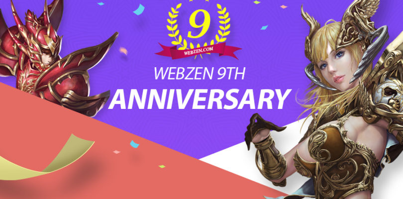 ¡Webzen cumple 9 años y lo celebramos con un reparto de claves!
