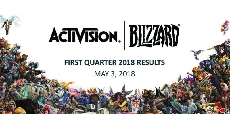 Récord de beneficios en el primer cuatrimestre de 2018 para Activision Blizzard