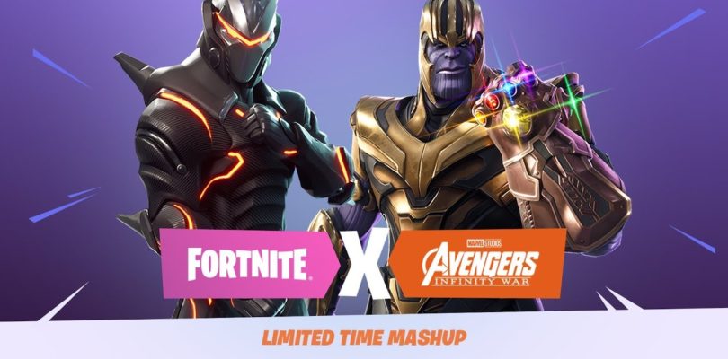 Ya disponible el evento de Fortnite BR junto a Avengers: Infinity War