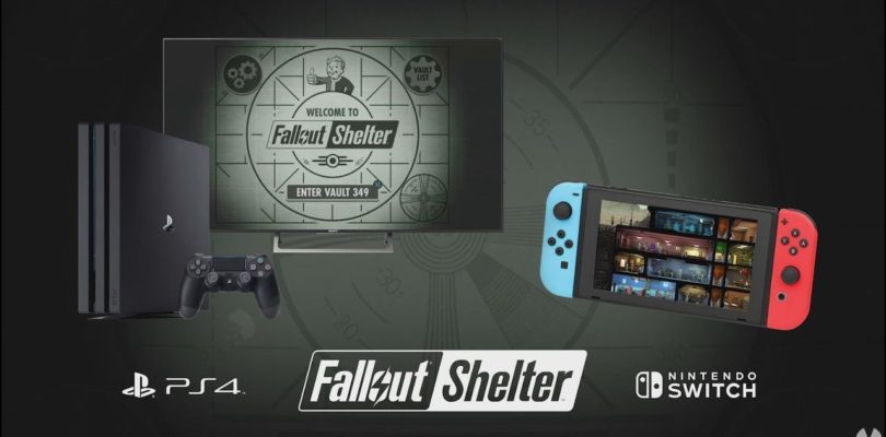 E3 2018 – Fallout Shelter llega a PlayStation 4 y Nintendo Switch