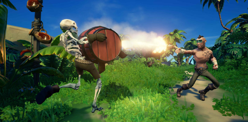 Sea of Thieves añade esqueletos explosivos suicidas