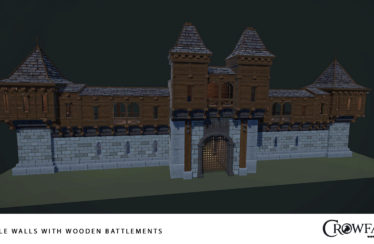 Crowfall nos enseña la creación conceptual del Wood Elf y la construcción de fortalezas