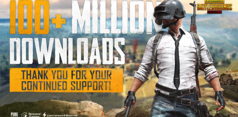 PUBG Mobile supera los 100 millones de descargas