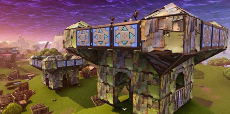 Fortalezas portátiles llegan a Fortnite Battle Royale