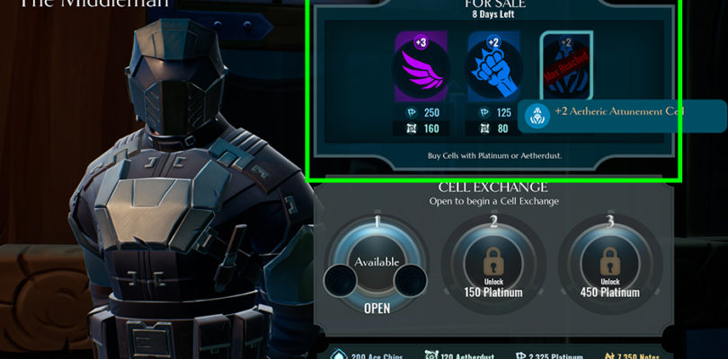 Dauntless añade al «Middleman» un nuevo vendedor