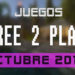 Lanzamientos Free-to-Play octubre 2018