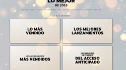 Steam presenta lo mejor del 2018 con los más vendidos más jugados y mejores lanzamientos