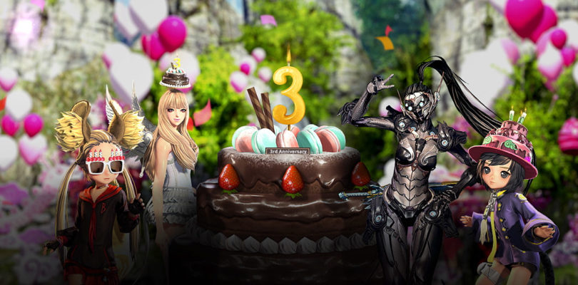 Ya está disponible el tercer aniversario de Blade & Soul