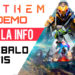 Anthem Demo – Toda la INFO – Pruébalo gratis antes de que salga