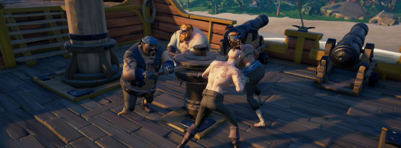 Invita a tres amigos a jugar contigo esta semana en Sea of Thieves