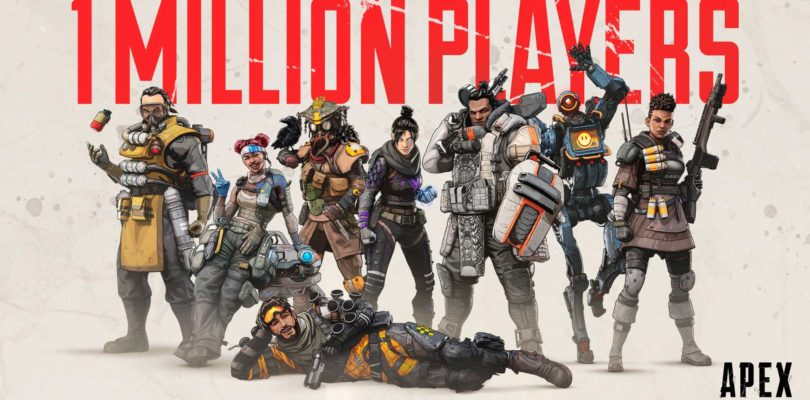 Apex Legends llega al millón de usuarios en sus primeras 8 horas