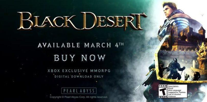 Black Desert Online ya está disponible en Xbox One