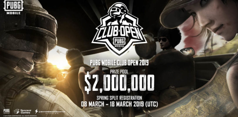 PUBG MOBILE Club Open 2019 (PMCO 2019), una competición que contará con equipos semi-profesionales y profesionales de PUBG MOBILE