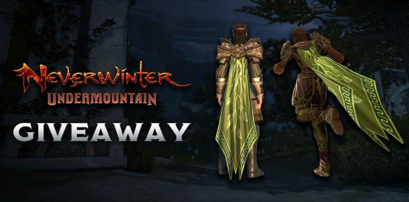 ¡Regalamos 100 capas para Neverwinter!