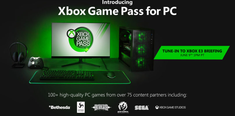Anunciado Xbox Game Pass para PC