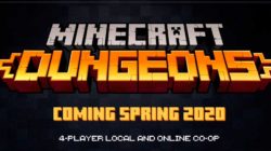 E3 2019:  Tráiler de Minecraft Dungeons, un nuevo ARPG cooperativo de los creadores de Minecraft