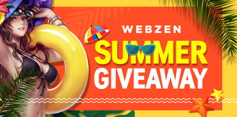 ¡Repartimos 150 packs veraniegos para los juegos de Webzen!