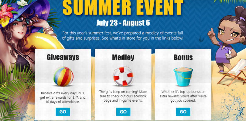 El evento anual de verano de Webzen empezó hoy en Webzen.com