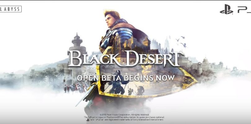 Disponible la beta abierta de Black Desert Online en PlayStation 4