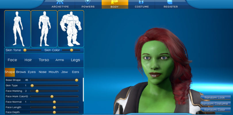 Ship of Heroes actualiza su creador de personaje