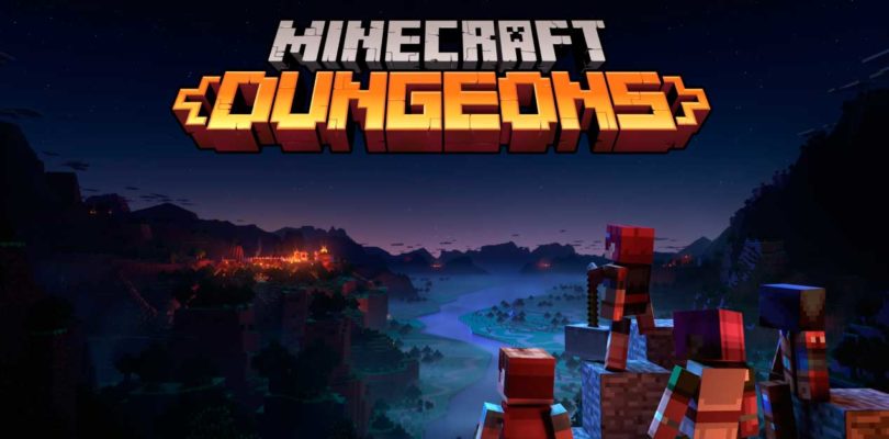 Cinemática de historia y nuevo gameplay de Minecraft Dungeons