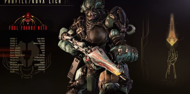 Cambios en el combate melé y un nuevo warframe llegarán esta semana a Warframe