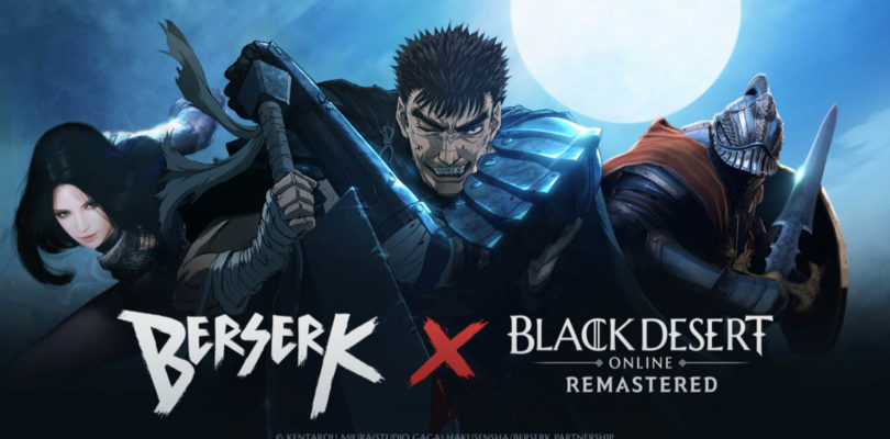 Black Desert Online lanza un nuevo evento Crossover con el conocido anime “Berserk”