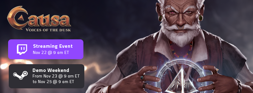 Causa, Voices of the Dusk se podrá ver, y probar, este fin de semana