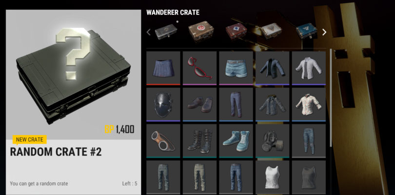 PlayerUnknown’s Battlegrounds eliminará las llaves para abrir sus cajas