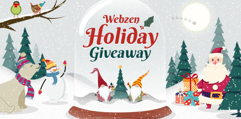 ¡1000 regalos navideños para los juegos de WEBZEN!