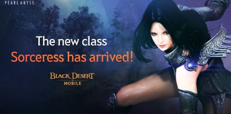 Ya está disponible la Sorceress en Black Desert Mobile