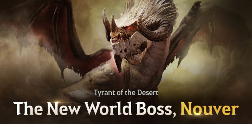 ¡Nouver: un nuevo Jefe de Mundo llega a Black Desert Mobile!