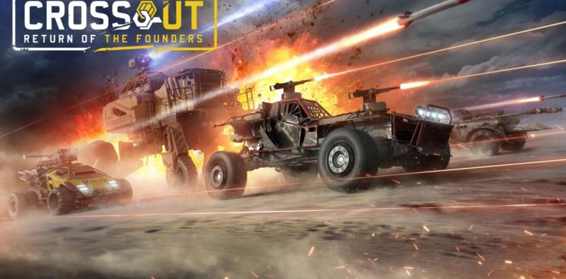 La facción “El regreso de los Fundadores” se une a Crossout y trae excavadores de batalla y mucho más
