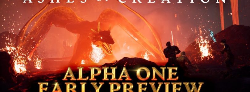 Tráiler de la Alpha One de Ashes of Creation con más gameplays el día 27