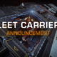 Elite Dangerous enseñará sus Fleet Carriers el 2 de abril y los jugadores podrán probarlos, en Beta PC, el 7