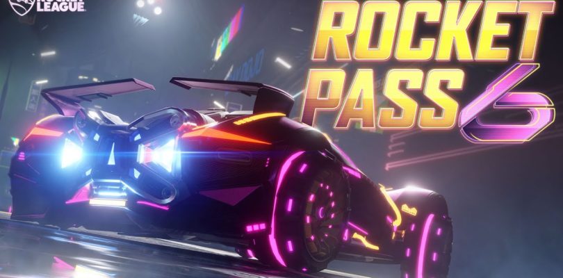 Llega el 6º pase de temporada a Rocket League