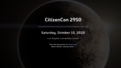 La CitizenCon 2950, la de este año, cancelada