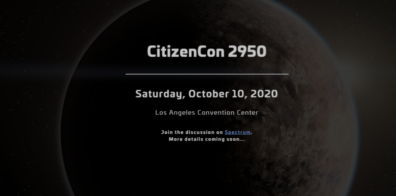 La CitizenCon 2950, la de este año, cancelada