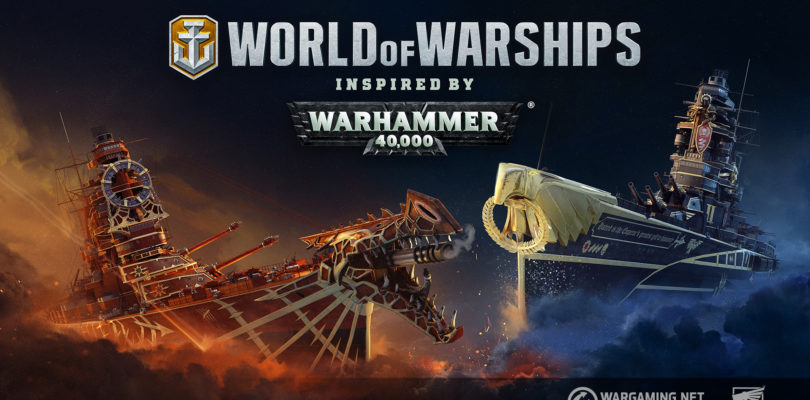 Warhammer 40,000 y World of Warships unen fuerzas con una nueva colaboración disponible hoy