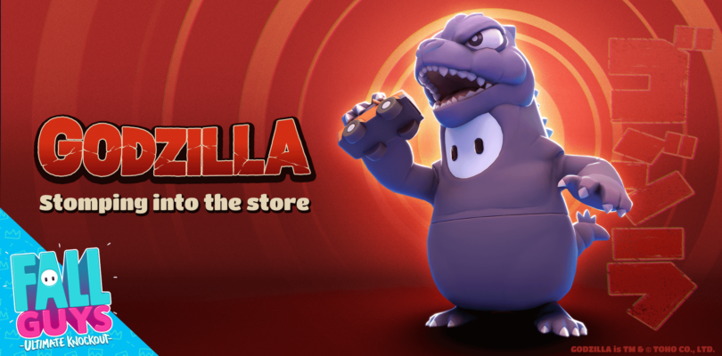 ¡Godzilla llega a Fall Guys!
