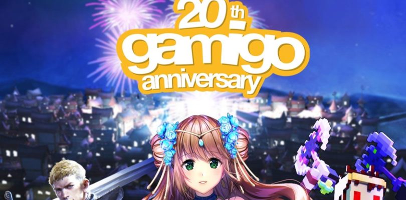 Gamigo celebra su 20 aniversario con regalos y eventos para sus juegos