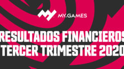 MY.GAMES anuncia una subida del 33% en los ingresos del tercer trimestre de 2020