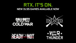 NVIDIA añade DLSS y mejora el rendimiento 4K en COD: Black OPs Cold War, Enlisted, War Thunder y Ready or Not