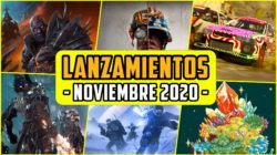 Lanzamientos NOVIEMBRE 2020 – Nuevos Co-op, Shooter, MMOs…